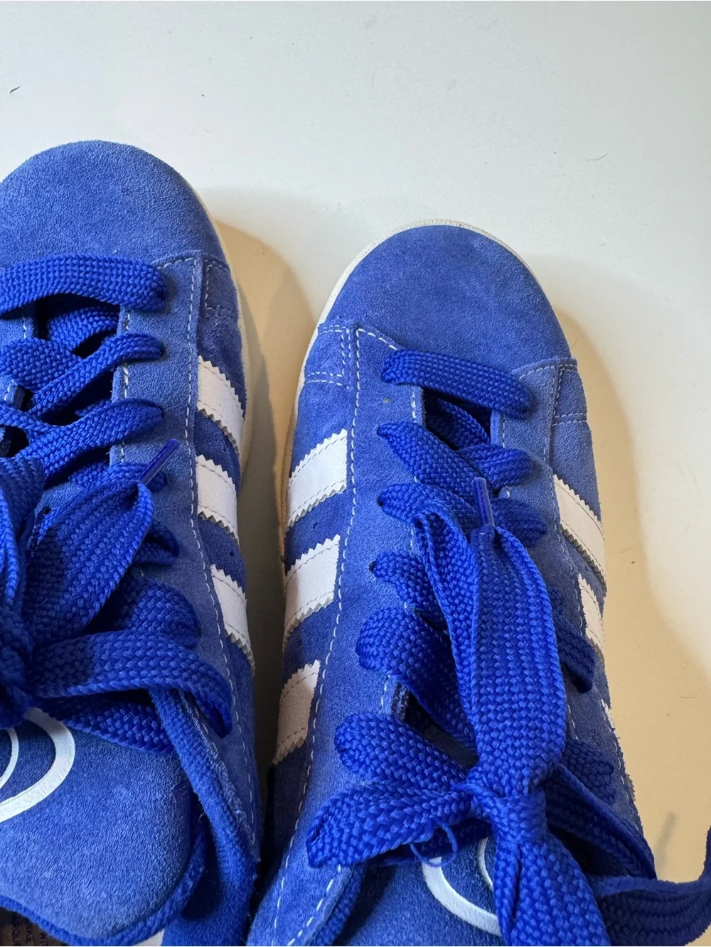 Adidas Originals Campus 00s Suede Sneakers Blue/White Men’s Size 12.5